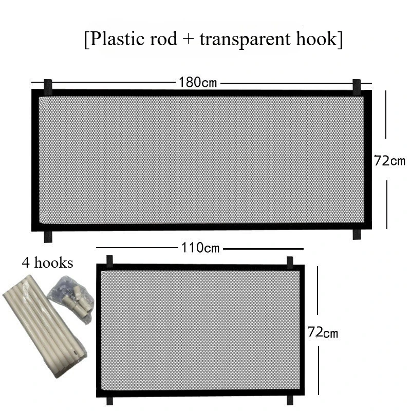 transparent hook rod