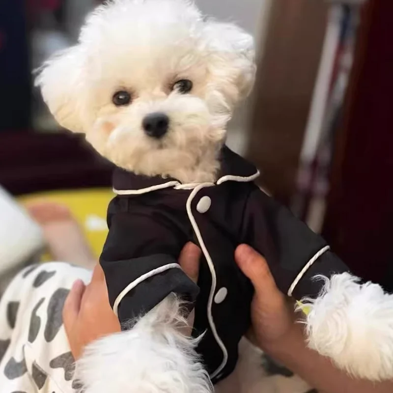 Pijamas suaves primavera verano para perros Chihuahua, Yorkie y Bichón - imagen 4