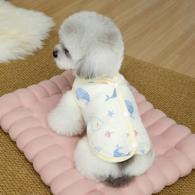 Chaleco de invierno suave para Chihuahuas y perros mini – Estampado - imagen 2