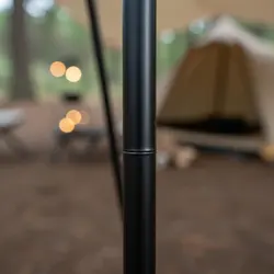 Estante plegable triangular aluminio para acampar con perros y gatos