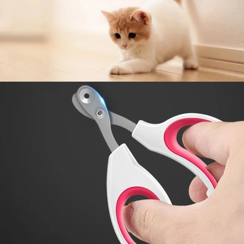 Cortauñas para mascotas, cortador de uñas de Agujero redondo de acero inoxidable, resistente al desgaste, recortador Circular doble para mascotas, pájaros y Reptiles - imagen 4