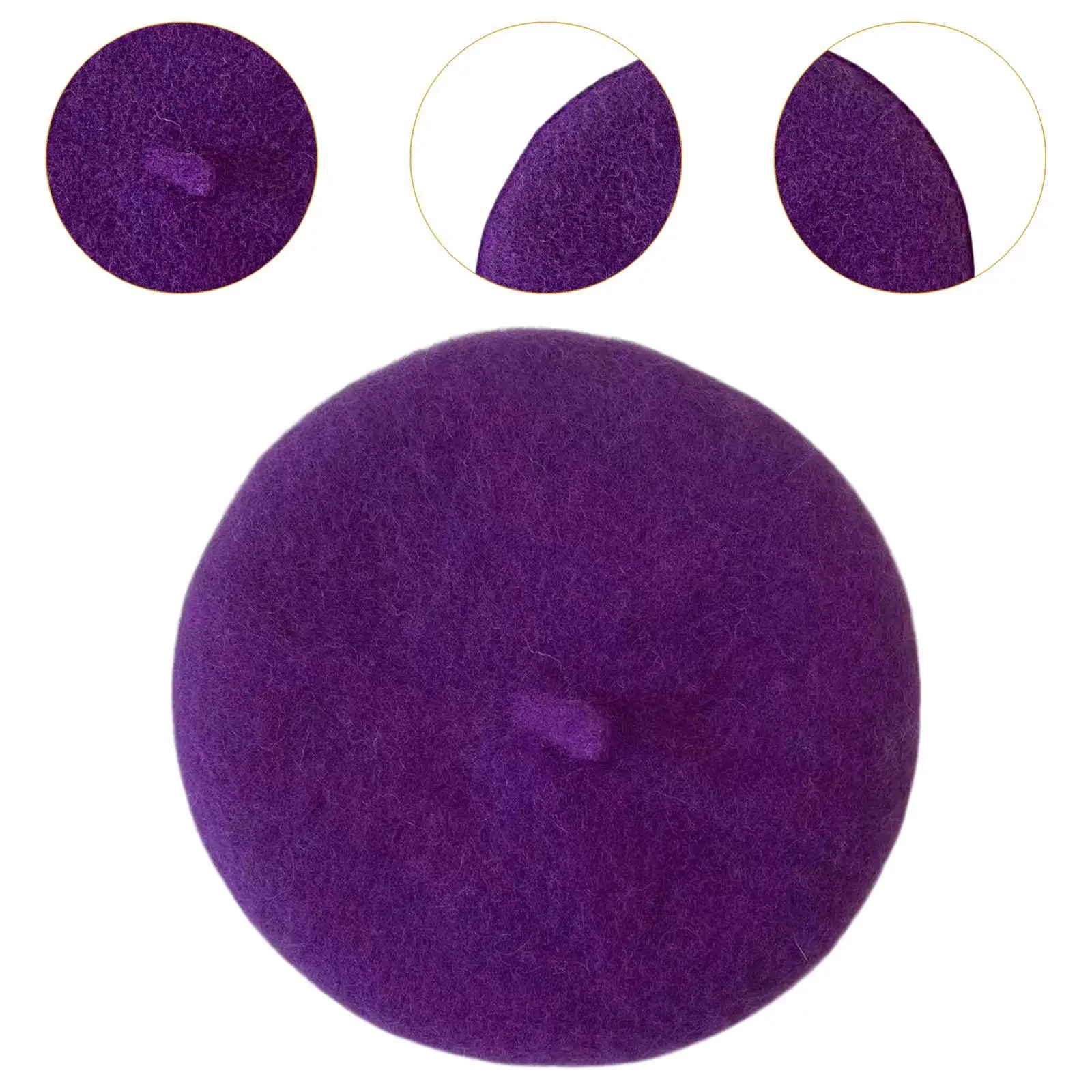 Boina para perros, cálida, accesorios para fotos, ligera con banda elástica ajustable - imagen 5