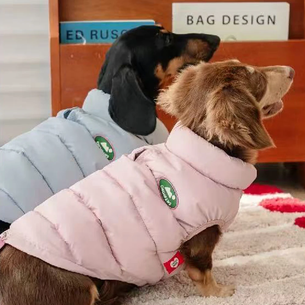 Abrigo sin mangas para perro Wiener – Cálido y ligero para invierno - imagen 3