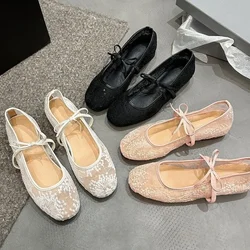 Zapatos tipo ballet sin cordones para perro: transpirables y cómodos