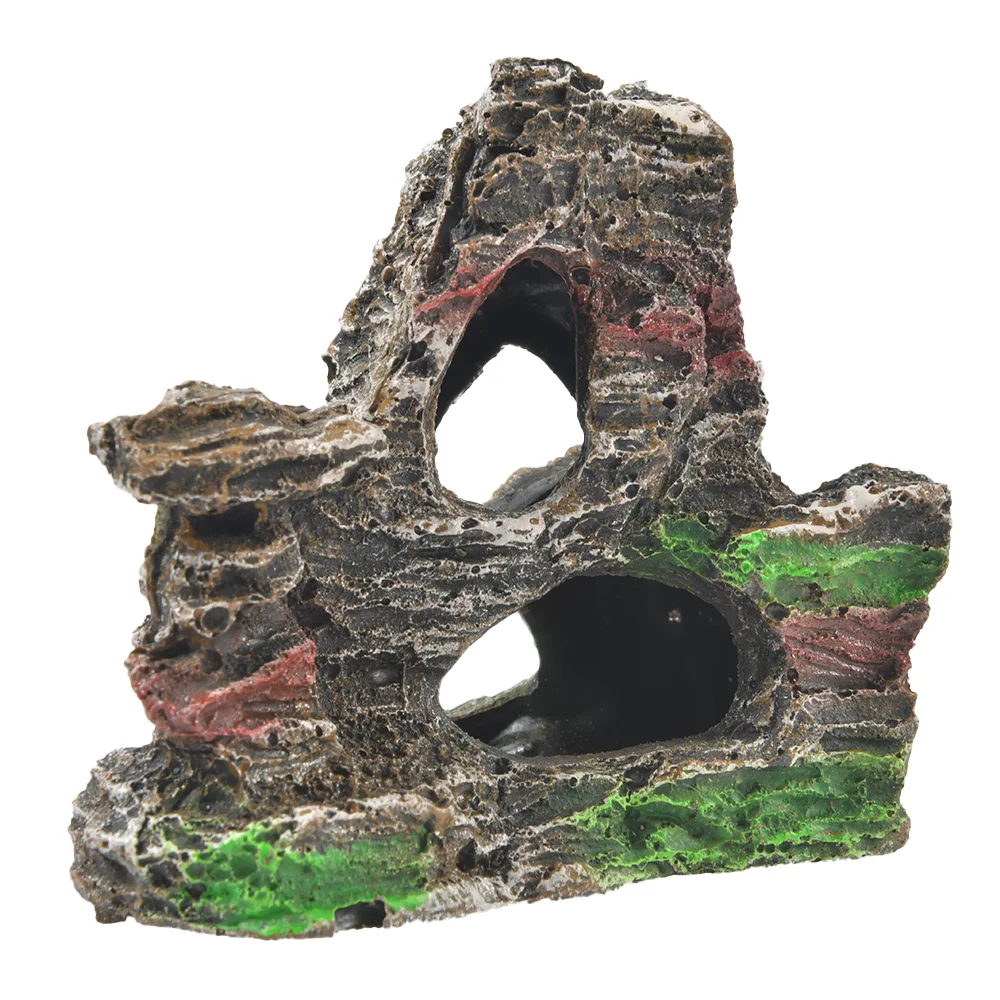 Árbol de piedra para decoración de Acuario, accesorios para pecera, roca de montaña, cueva de roca, adorno para pecera - imagen 2