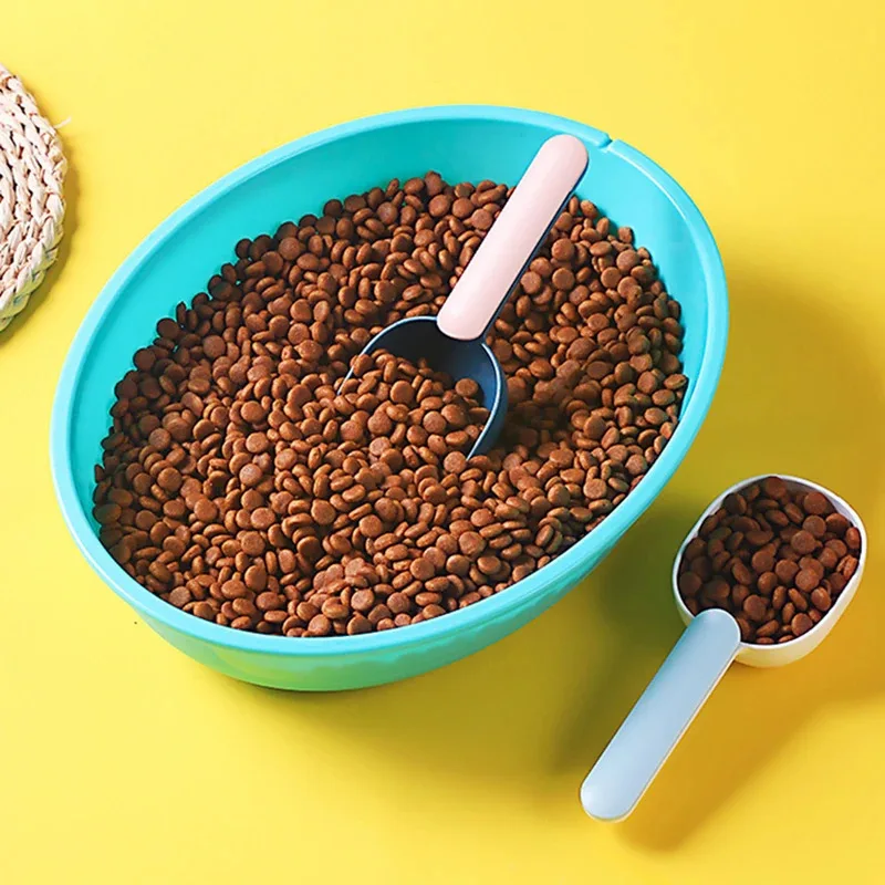 Una cuchara para comida para mascotas, multifuncional 2 en 1 con mango de clip sellado, adecuada para gatos y perros, pájaros, cuchara para alimentar conejos - imagen 3