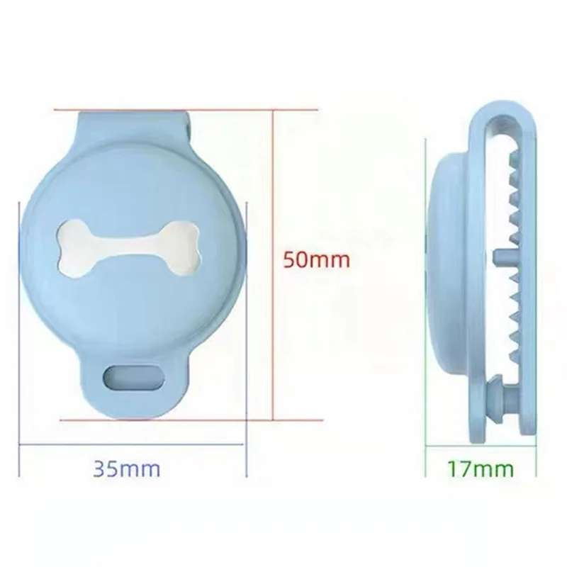 Cubierta de rastreador GPS para mascotas, cubierta de localizador inteligente, rastreador portátil para perros, gatos, perros, pájaros, cubierta de seguimiento de registros antipérdida, funda de silicona - imagen 5