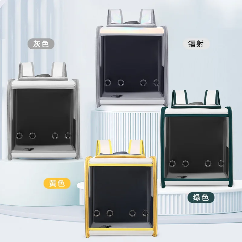 Cat Bag Go Out Portable Backpack Portable Breathable Large Space Cat Dog Backpack Pet Bag Pet Products - imagen 4