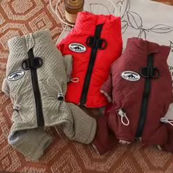 Chaqueta impermeable para perros y gatos – Abrigo cálido de invierno