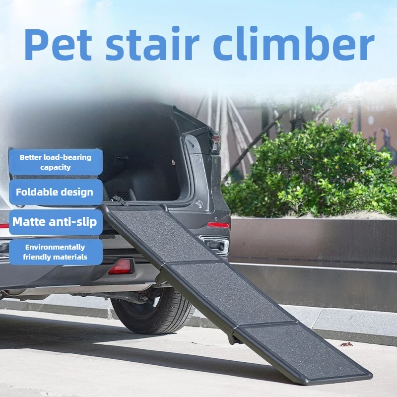 Rampa plegable antideslizante para perros grandes – SUV y furgoneta - imagen 2