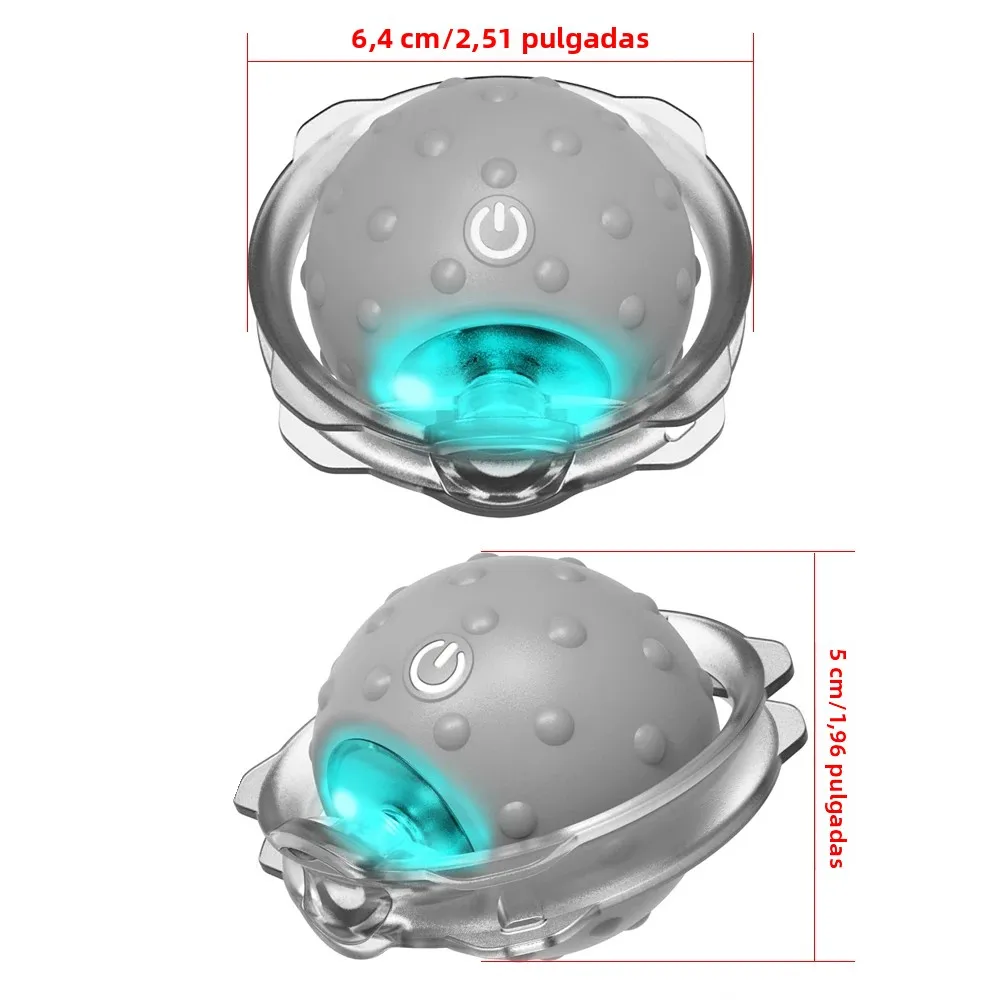 Juguete interactivo activado deportivo para gatos, gato de interior con pelota móvil automática, pelota giratoria y ratón eléctrico ligero - imagen 2
