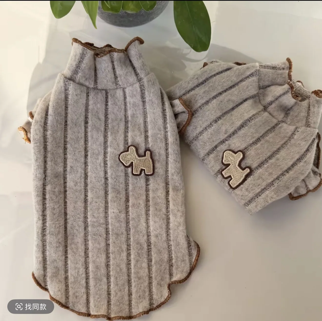Camiseta teddy de otoño e invierno para gatos y perros pequeños - imagen 4