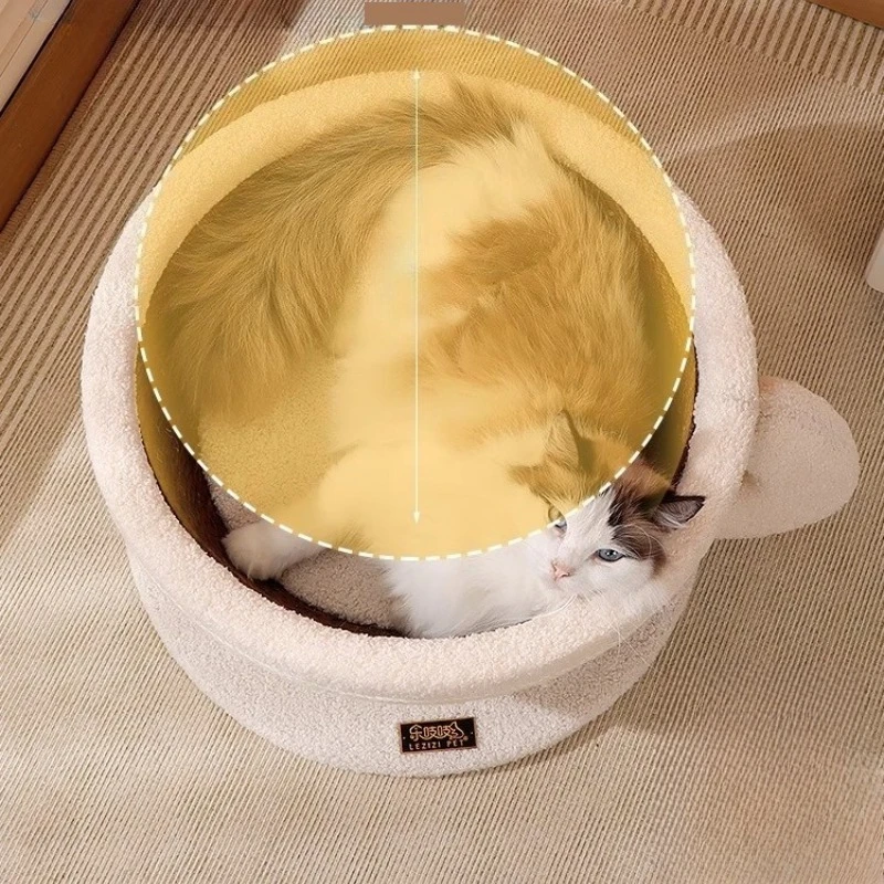 Cama creativa para gatos, camas grandes para mascotas, muebles de lujo resistentes al desgaste para gatos y cachorros, alfombrillas para mascotas, Nesk - imagen 2