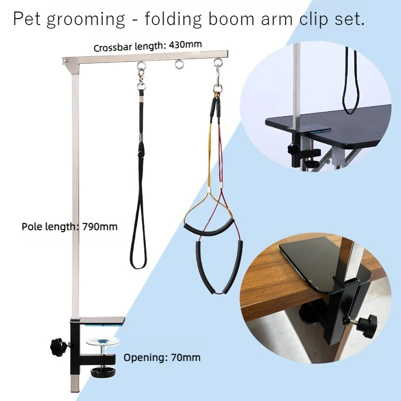 Soporte ajustable altura peluquería perros y gatos pequeños medianos