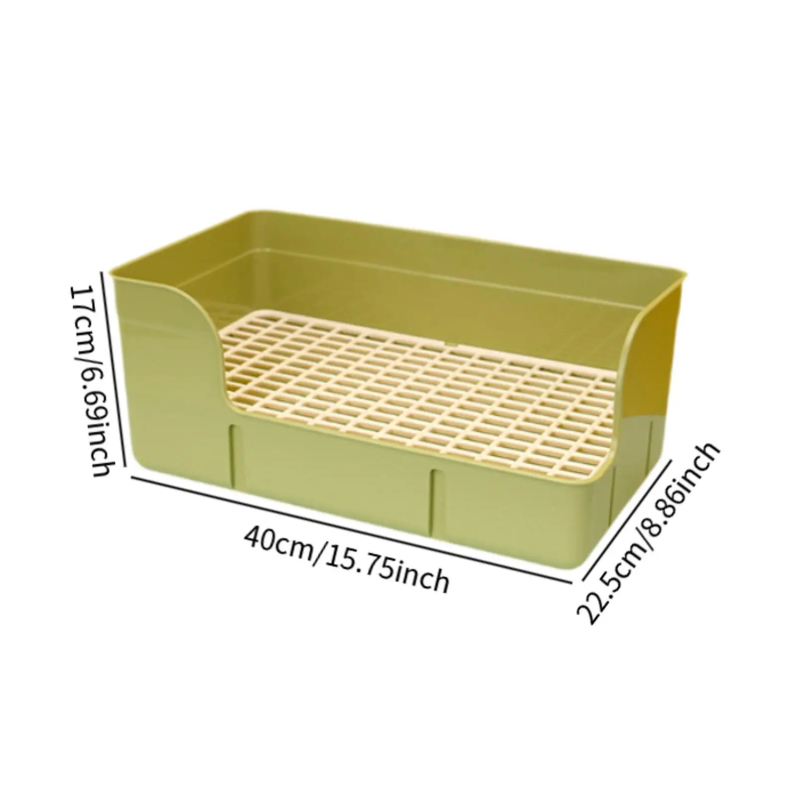 Rabbit Litter for Cage Grid Litter Pan Corner Toilet Box Corner Pan for Ferrets Small Animals Cage Accessories Rabbit Litter for Cage Grid Litter Pan Corner Toilet Box Corner Pan for Ferrets Small Animals Cage Accessories