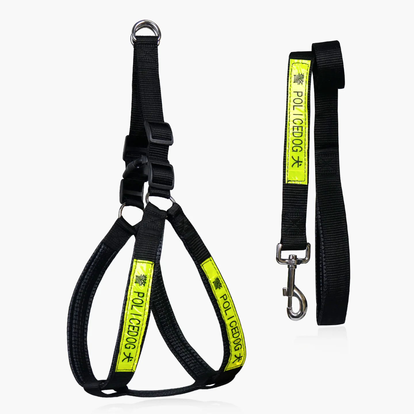 Juego de arnes y correa ajustables para perros con acolchado - nylon - imagen 5