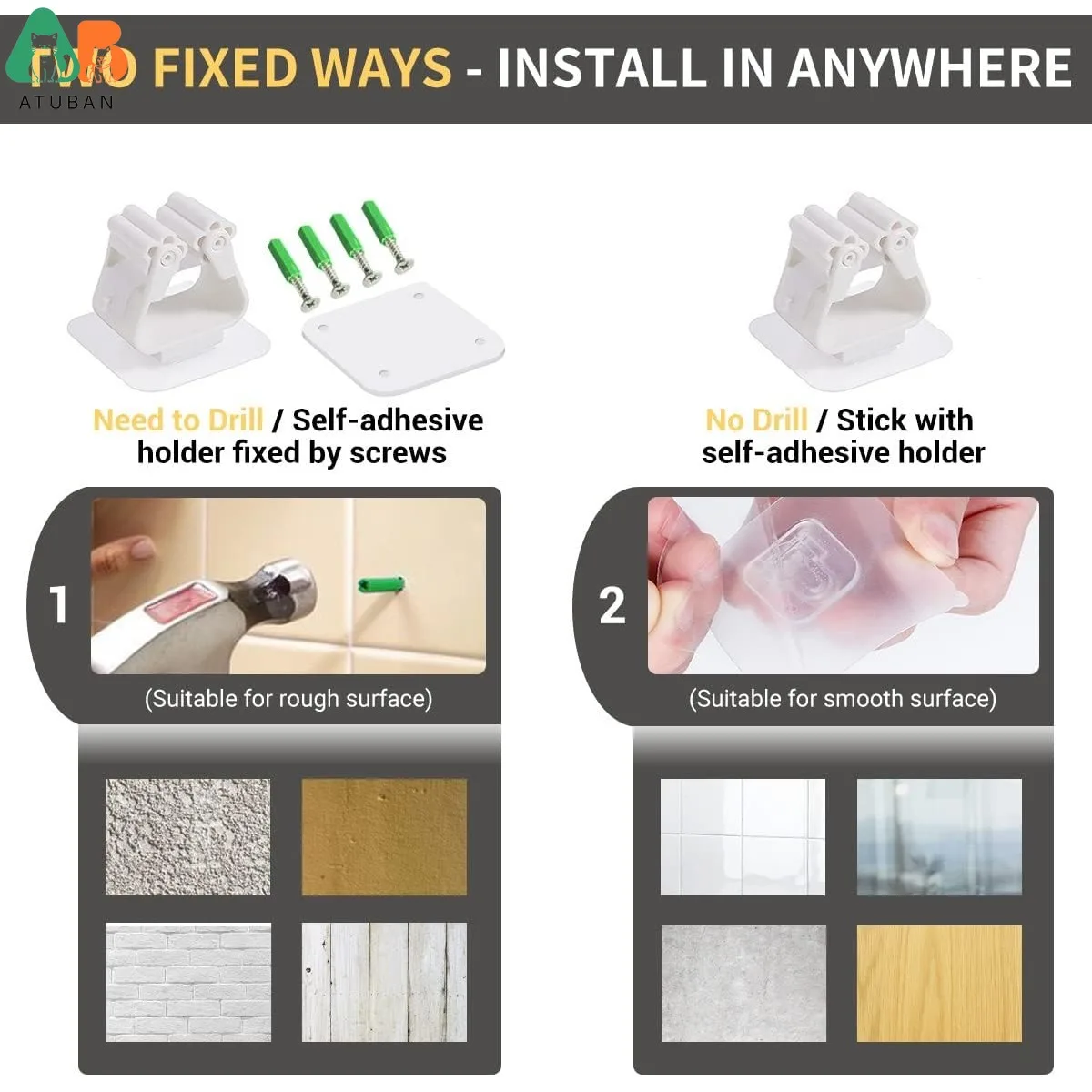 ATUBAN Gate para perros 39,3 "x 31,5" sin taladro/autoadhesivo, ajustable, para escaleras, puertas, dormitorio, cocina, puerta de malla para mascotas para pasillos