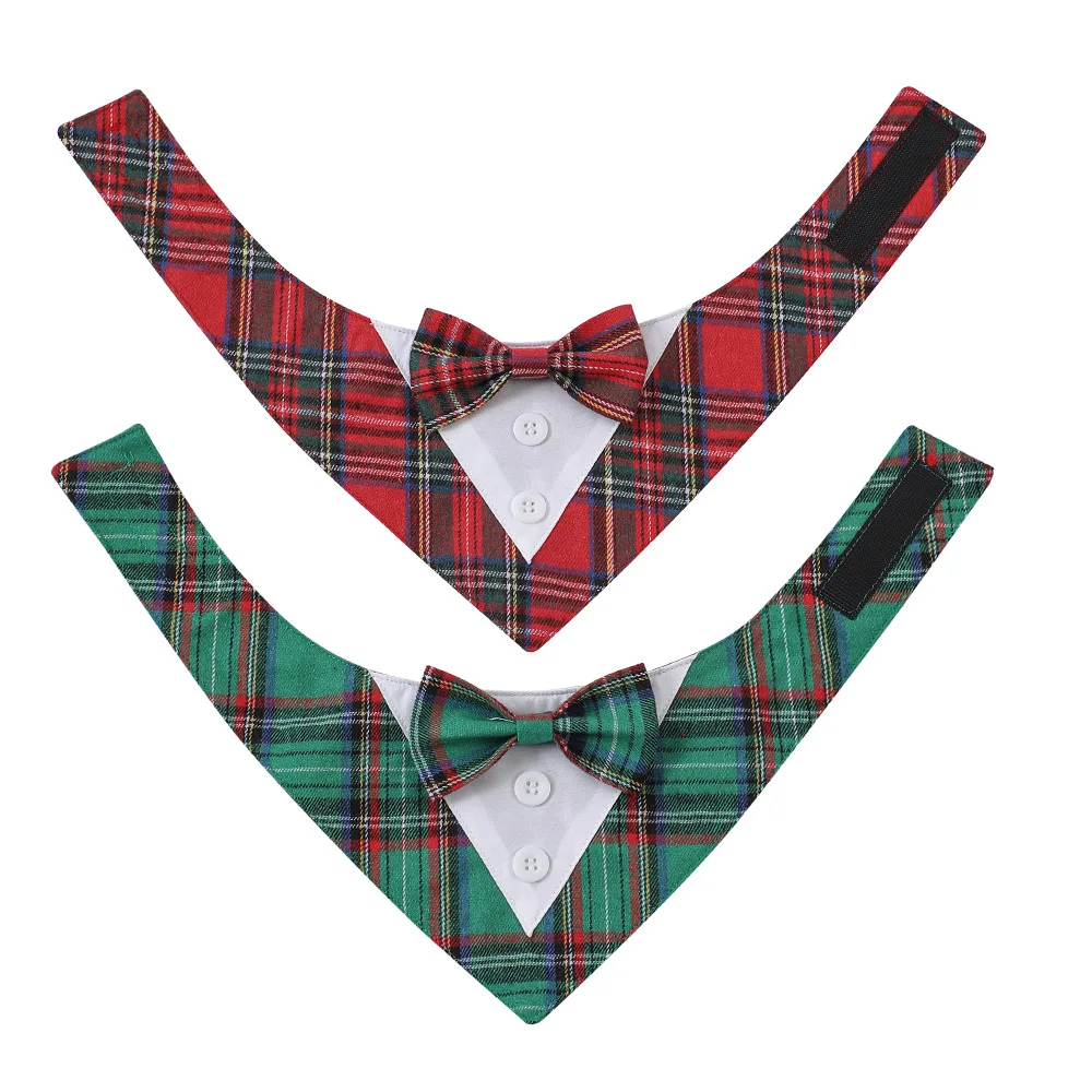 Guapo Caballero Perro Bandana pajarita Accesorio Para Mascotas Perros pequeños, medianos y grandes Golden Retriever Corgi Corbatín Para Perro - imagen 3