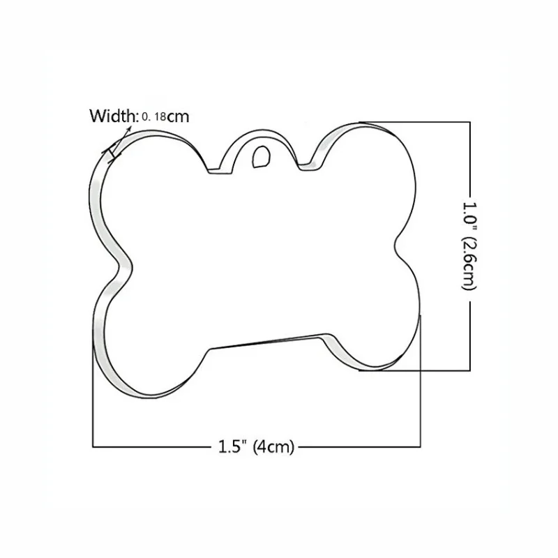 Accesorio de etiqueta de identificación para perro, colgante de encanto con grabado gratis, Collar personalizado para gato, cachorro y gatito - imagen 5