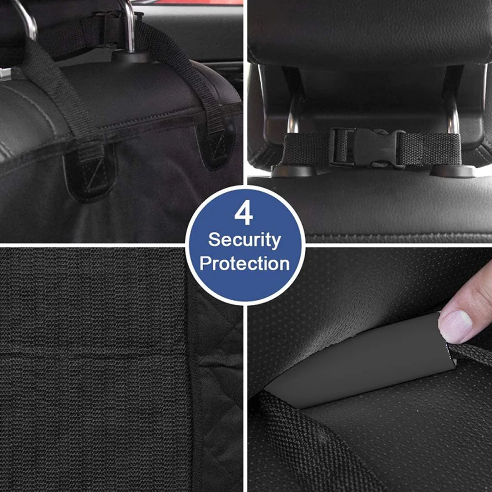 Funda Oxford impermeable multiusos para asiento delantero de perro, alfombrilla antideslizante para SUV, camiones y sedanes, Protector para viajes de mascotas y uso diario en el coche - imagen 3