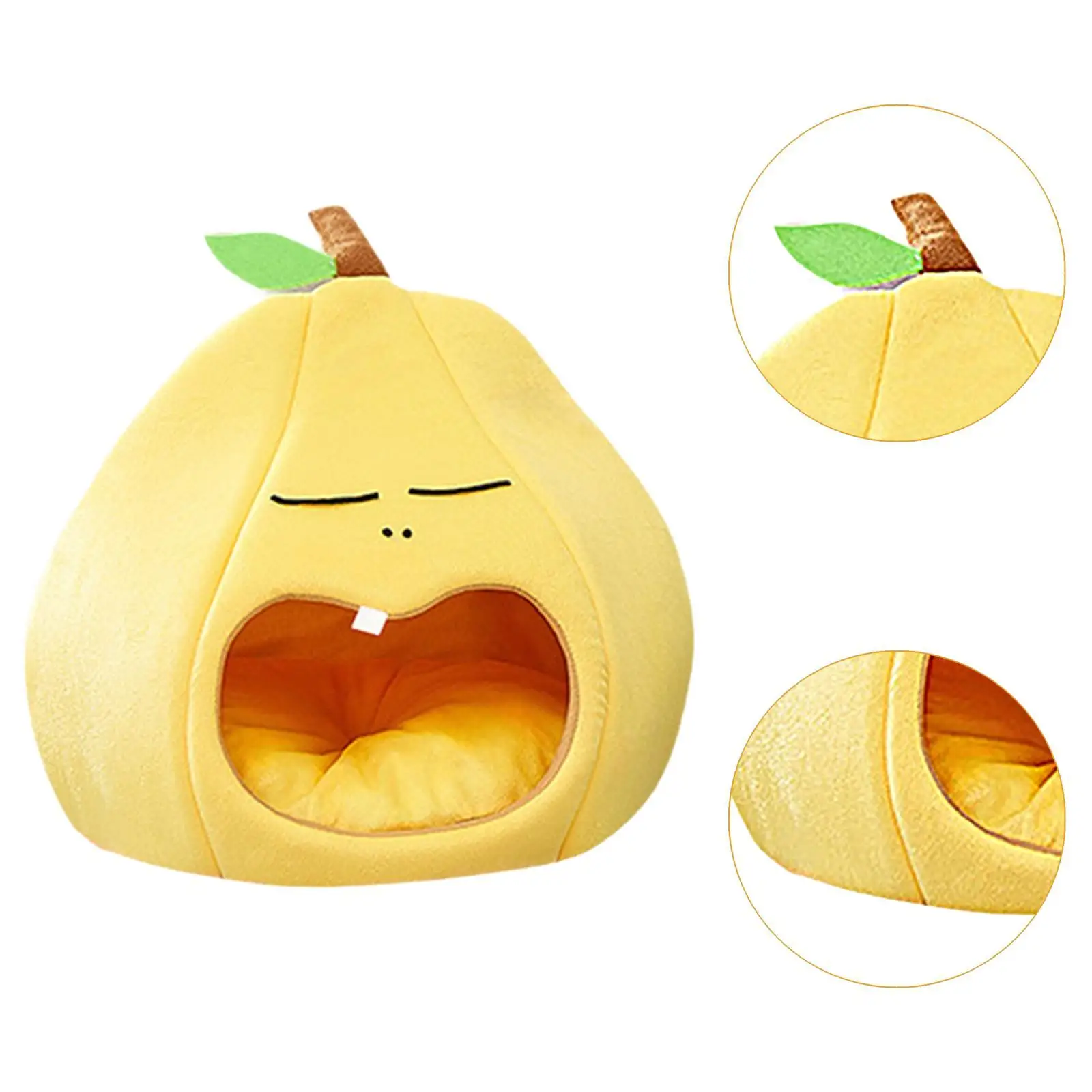 Semi Closed Cat Nest, Cat Pet Bed Shelter, Hideout Kitten Warm House,Cozy Dog Tent House Cat Tent for Dogs Cats Small Animals