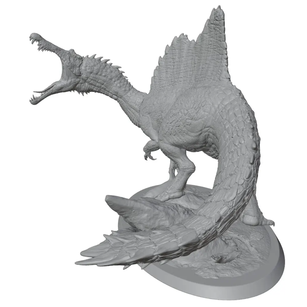 Juguete masticable Pteranodon/Espinosaurio para perros – Sin pintar - imagen 4
