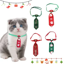 Linda corbata navideña para mascotas, accesorios para gatos, Collar, recuerdos de Feliz Navidad, perro, cachorro, gato, gatito, pajarita, cuello de gato, decoración para mascotas