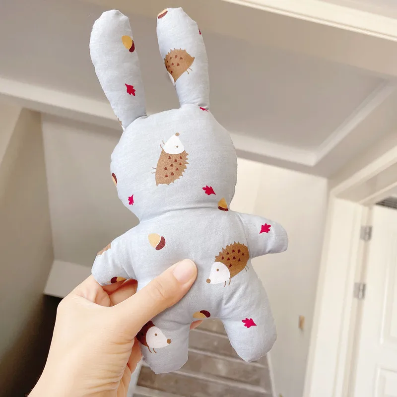 Juego de juguetes de peluche para perros, conejos, acompañados por juguetes para perros pequeños y medianos, accesorios para perros, juguetes interactivos para perros - imagen 2