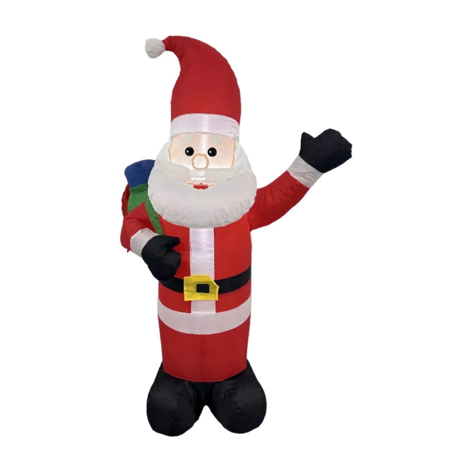 Christmas Inflatable Santa Claus Decoration Lighted Adorable Party Supplies Giant Unique Ornament Photo Props for Xmas Backyard Christmas Inflatable Santa Claus Decoration Lighted Adorable Party Supplies Giant Unique Ornament Photo Props for Xmas Backyard
