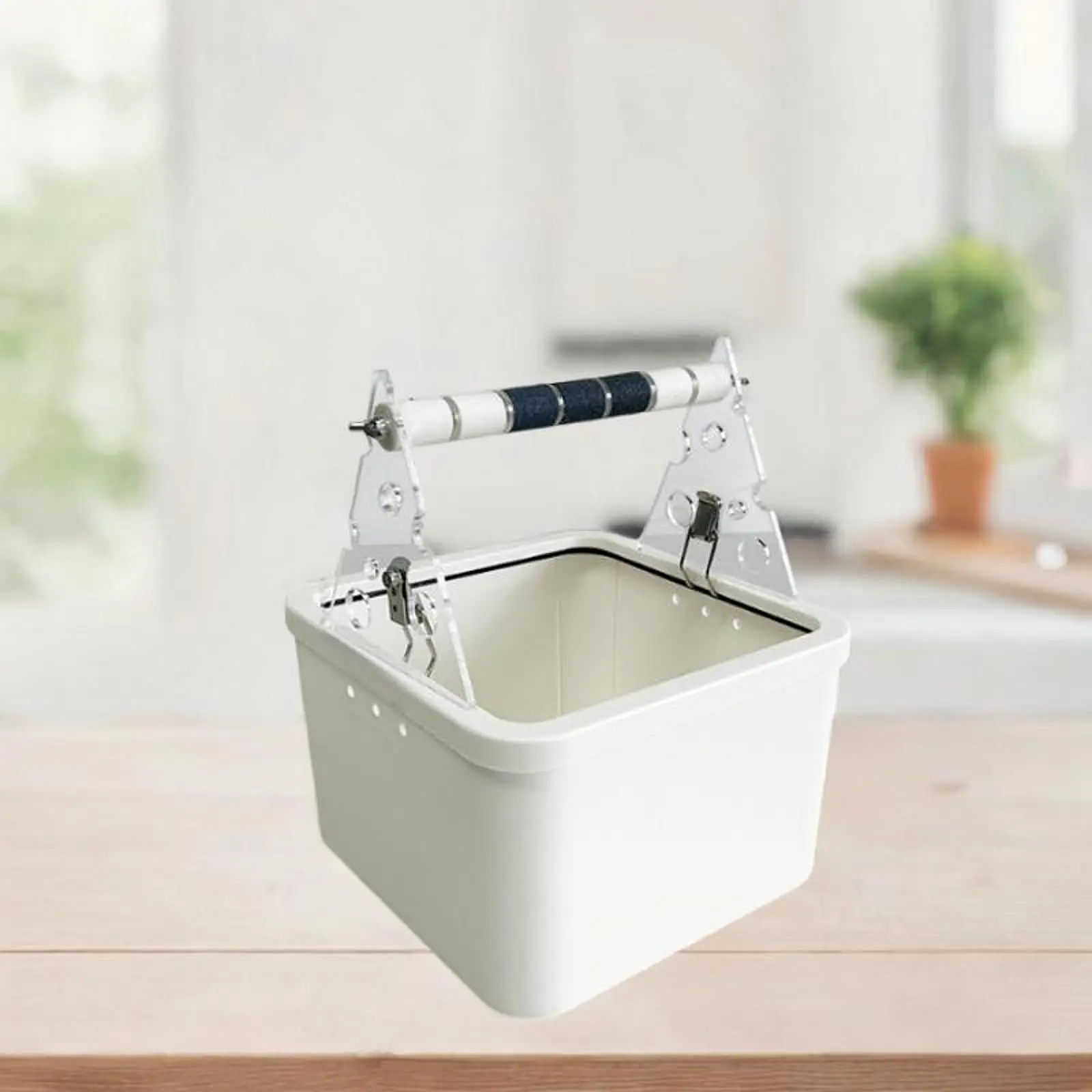 Bird Stand Tabletop Perch Multifunction Activity Toy Palyground Parrot Play Stand for Parakeets Cockatoo Lovebirds Cockatiels