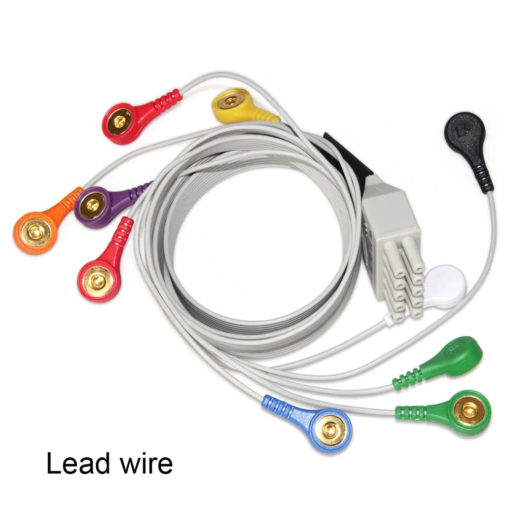 CONTEC8000S 12 derivaciones sistema de análisis de ECG máquina ejercicio inalámbrico estrés EKG analizador Software de PC - imagen 3