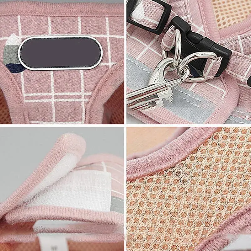 Arnés a prueba de Escape para mascotas, chaleco para perros, Correa cómoda de llevar, necesidades para gatos al aire libre, viajes, pasear y acampar - imagen 2