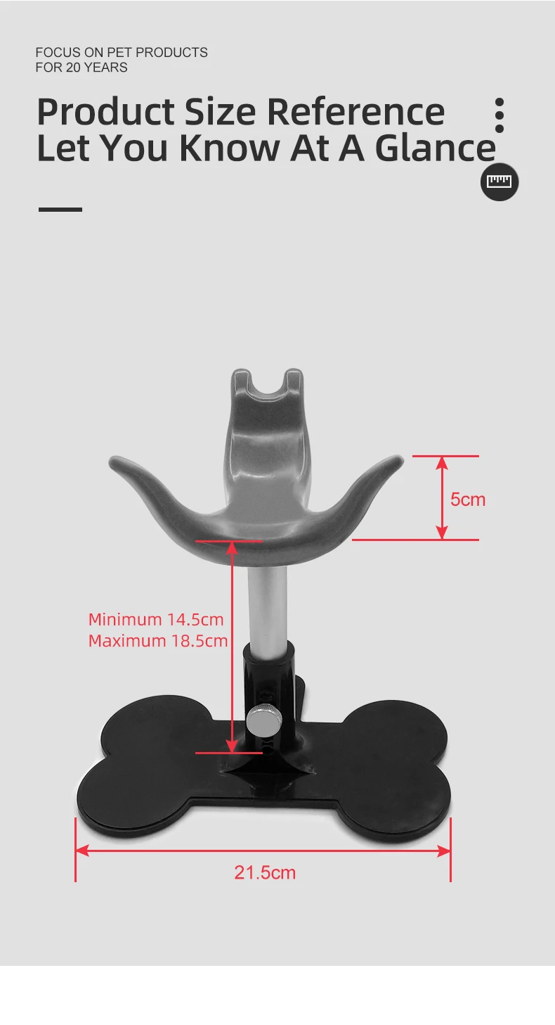 Banco grooming mascotas - Sistema de retención