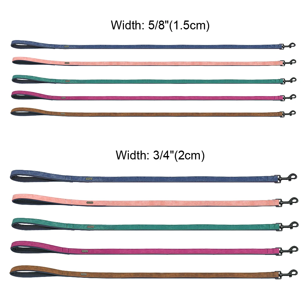 Arnés de Correa para Perro con Correa de Cuero y Cinturón de Cuerda de Entrenamiento para Perros Pequeños, Medianos y Grandes - imagen 5