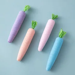 Juguete zanahoria para gatos - interactivo, masticable y estimulante