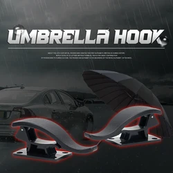 Gancho Universal para respaldo de asiento de coche, soporte multiusos para maletero, almacenamiento de paraguas, accesorios de Interior de coche, 1/2 Uds.