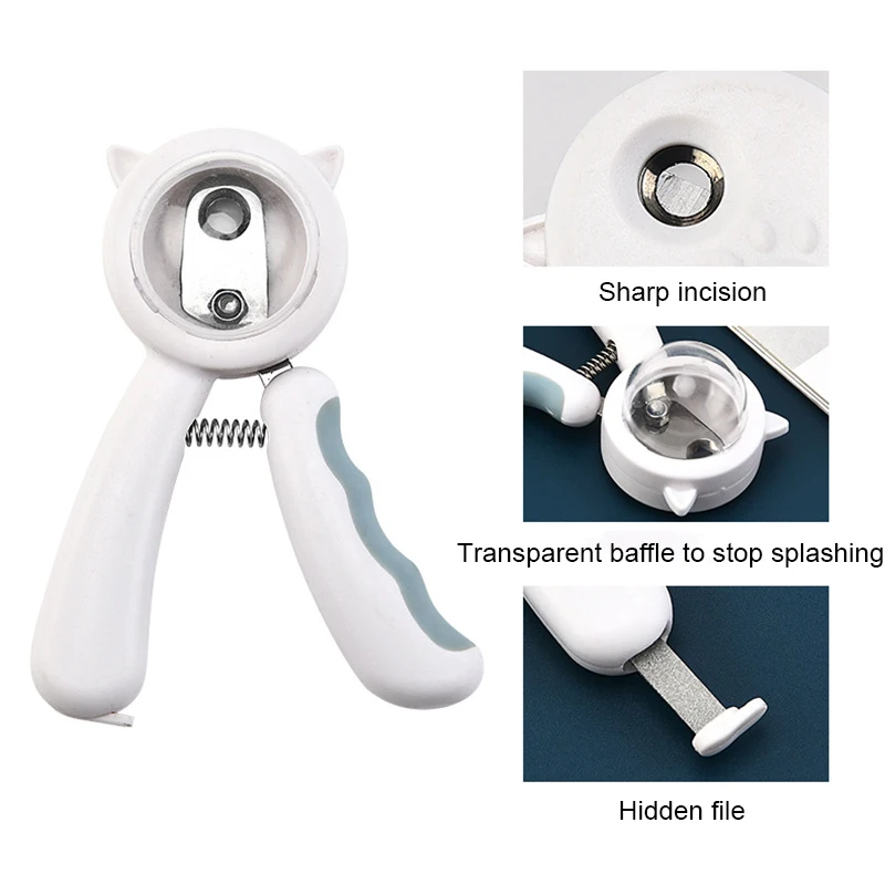 Cortaúñas profesional para gatos, tijeras de uñas para perros, recortador de garras de los pies, SUMINISTROS DE ASEO para mascotas, productos para mascotas pequeñas - imagen 5