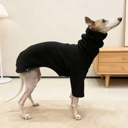 Jersey de punto para Whippet – Cuello alto abrigado y transpirable