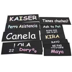 Placa identificación perro – Nombre grabado y reflectante