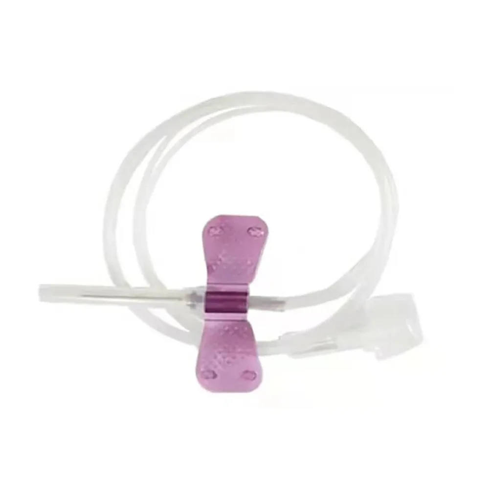 KIYUE 50 Uds aguja desechable de recolección de sangre de mariposa tipo ala doble aguja de recolección de sangre sala de cuidado de mascotas gatos perros animales - imagen 5