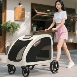 Transportín grande para perro – modelo plegable y resistente