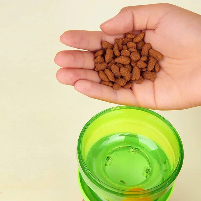 Dispensador de golosinas y oscilantes de rana: varita rompecabezas de plumas de primavera y juguete para gatos con movimiento basculante: juego interactivo para gatos de interior - imagen 3