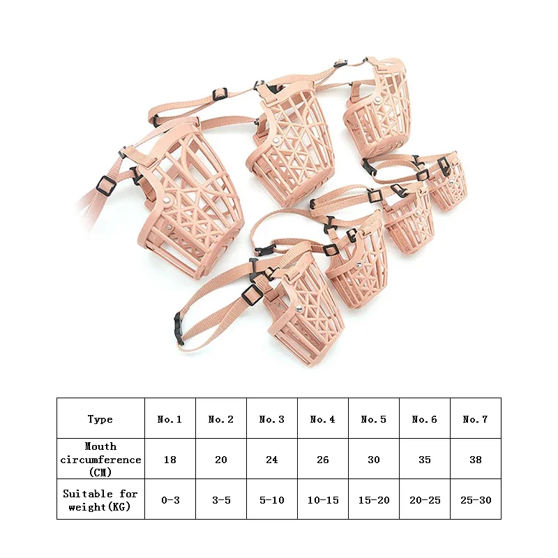 Bozal transpirable para perro, cesta antiladridos, cómoda, de silicona suave, para perros pequeños, medianos y grandes, deja de morder - imagen 5