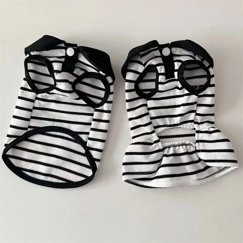 Conjunto verano 2 piezas para perros y gatos – Vestido con hebilla