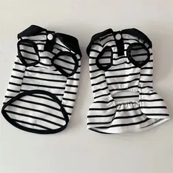 Conjunto veraniego para gatos y perros - Vestido con hebilla