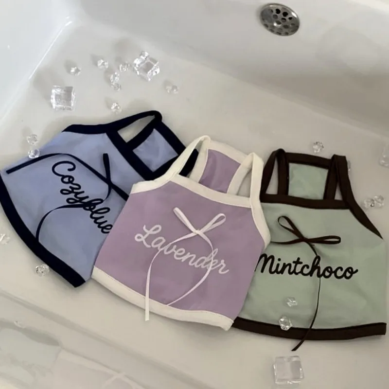 Camiseta algodón verano para perros pequeños - Yorkshire, Bichón y Teddy
