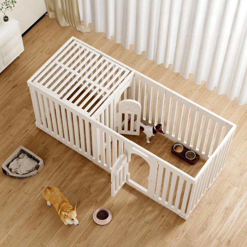 Valla de seguridad para mascotas, valla interior para perros y cachorros, accesorios para gatos, gatitos, parque infantil, gatos, gatitos, perros, valla de actividades para bebés, suministros para mascotas - imagen 2