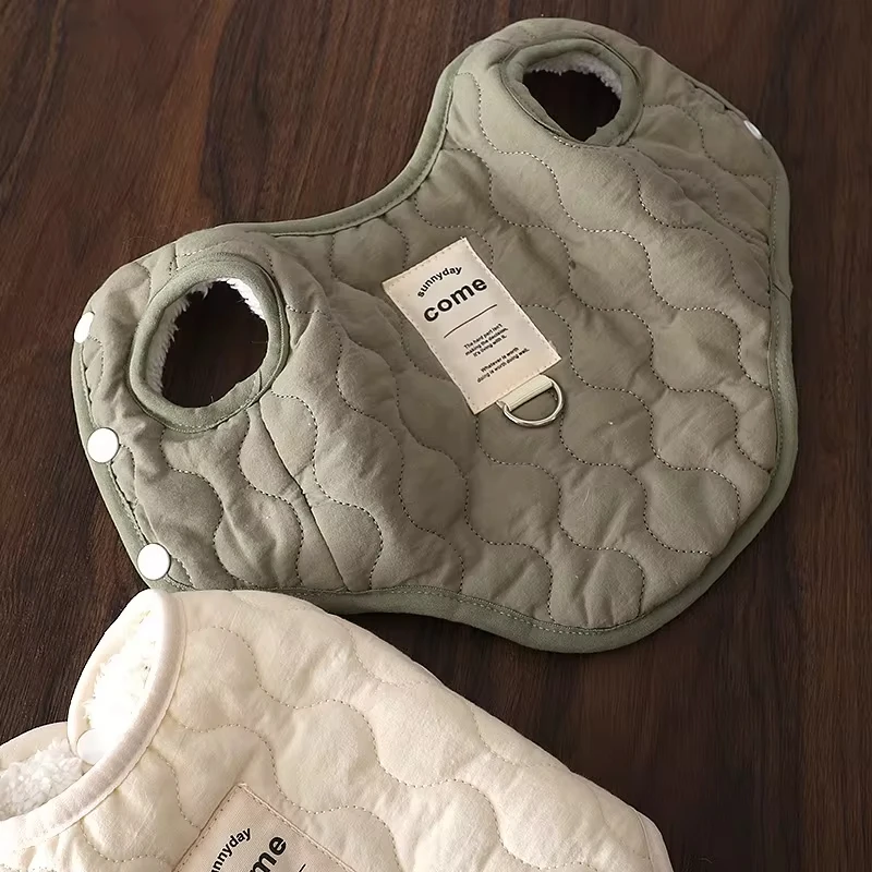 Ropa gruesa para perros, abrigo cálido para mascotas para perros pequeños y medianos, chaqueta de lana suave para cachorros, disfraces de Chihuahua y Yorkshire, suministros para mascotas - imagen 4