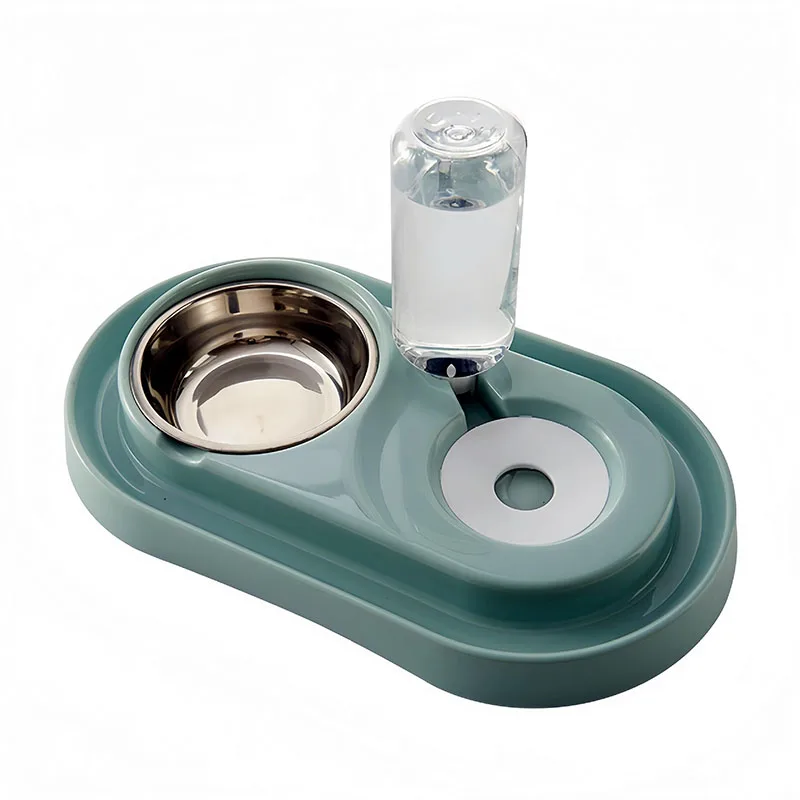 Comedero doble antihormigas para perros y gatos, taza lavable - imagen 5