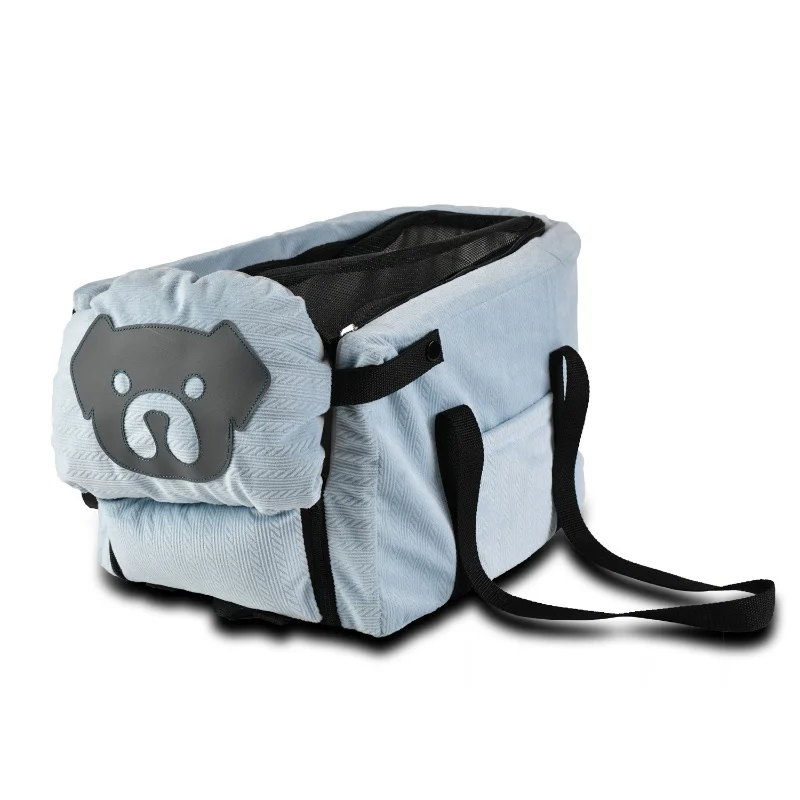 Portable Pet Car Seat Armrest Box Comfortable Travel Cushion for Dogs Cats Large Capacity Multifunction Pet Car Safety - imagen 2